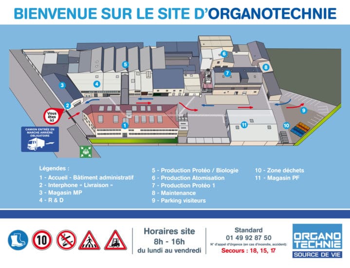 Site de produits chimiques - La Courneuve (Seine-St-Denis)