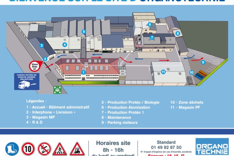 Site de produits chimiques - La Courneuve (Seine-St-Denis)
