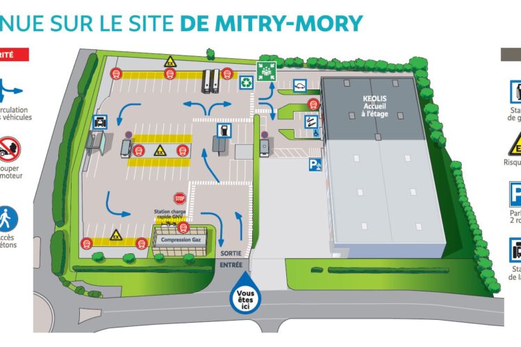 Plan de circulation en entreprise - Keolis (77)