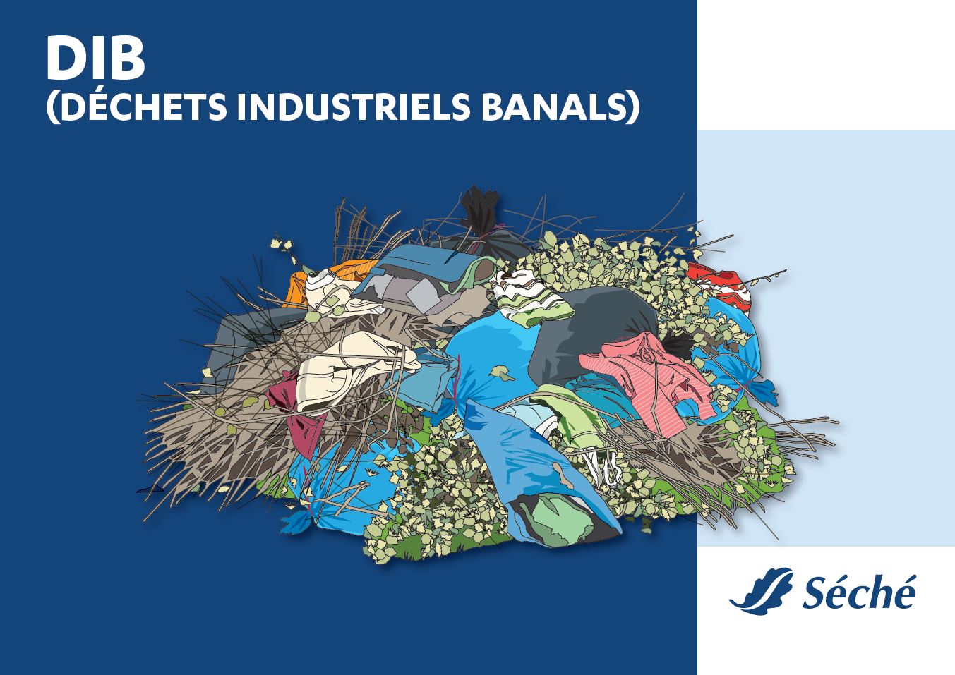 Panneau tri déchets industriels - Groupe Séché