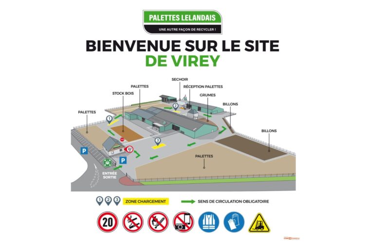 Plan de circulation Palette Lelandais