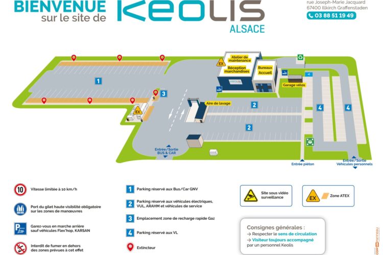 Plan de circulation Alsace